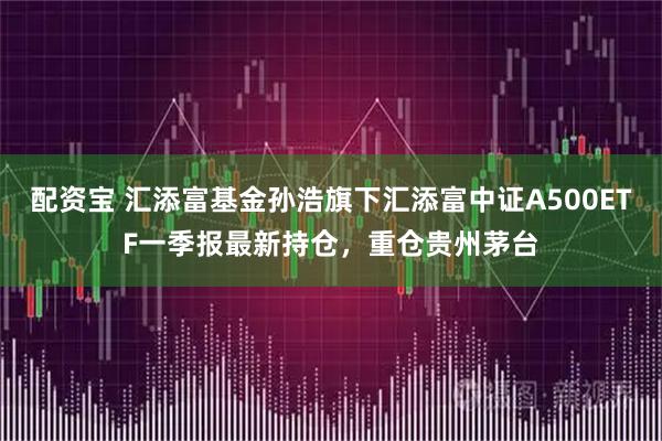 配资宝 汇添富基金孙浩旗下汇添富中证A500ETF一季报最新持仓，重仓贵州茅台