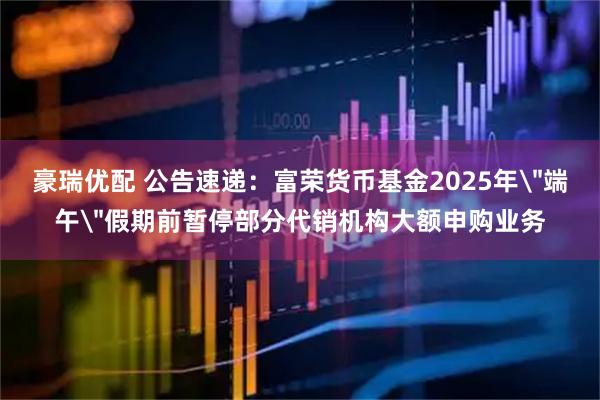 豪瑞优配 公告速递：富荣货币基金2025年